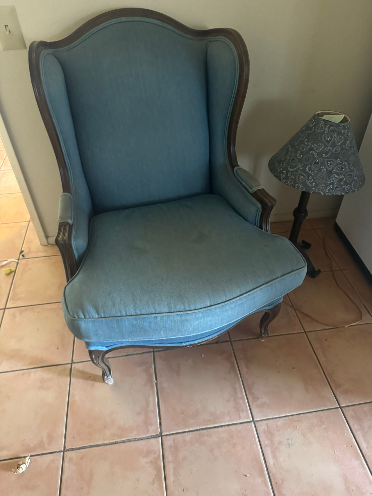 Vintage Wingback Chair