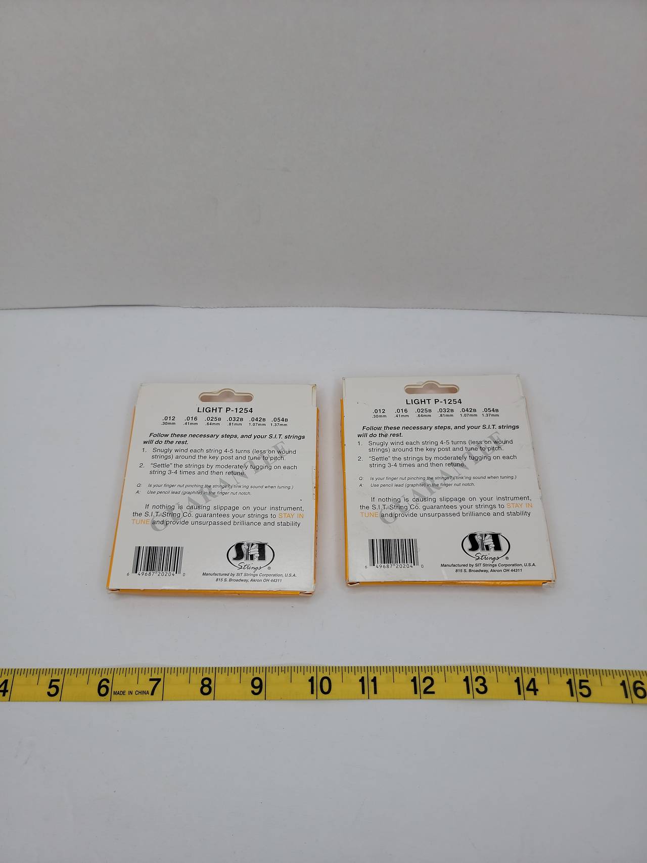 SIT Strings Acoustic Phosphor Bronze Light P-1254