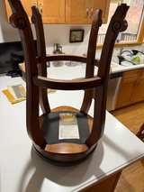 Traditional Wood Swivel Bar Stools - Set of 3 Hancock & Moore - Image 2