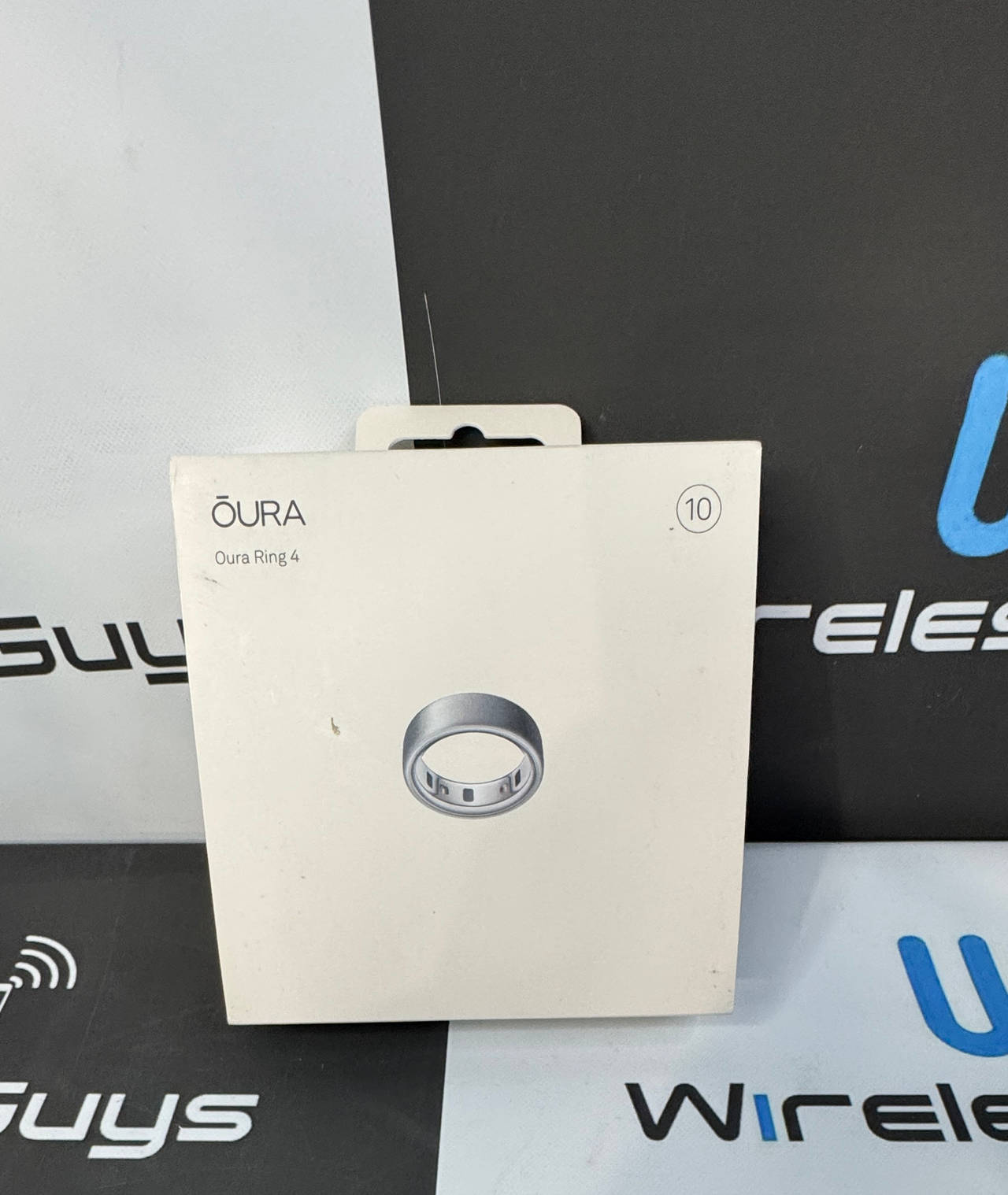 Oura Ring 4 Silver Size 10 New Open Box