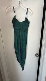 Green Glitter Windsor Homecoming Dress - Image 2