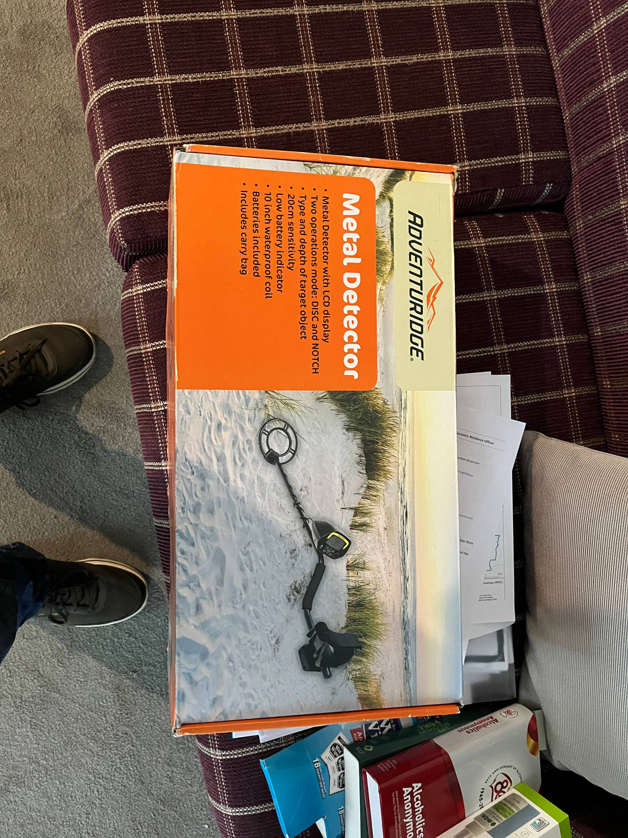 Adventuridge Metal Detector with LCD Display