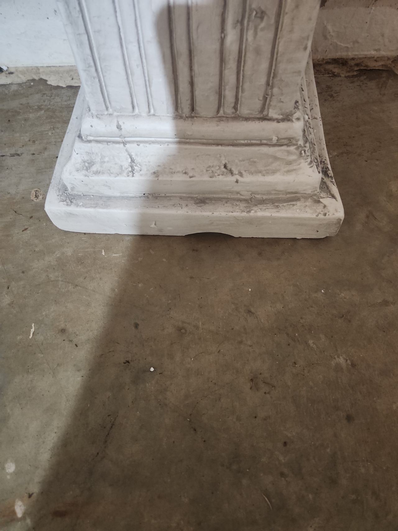 Ionic Column Pedestal Plant Stand