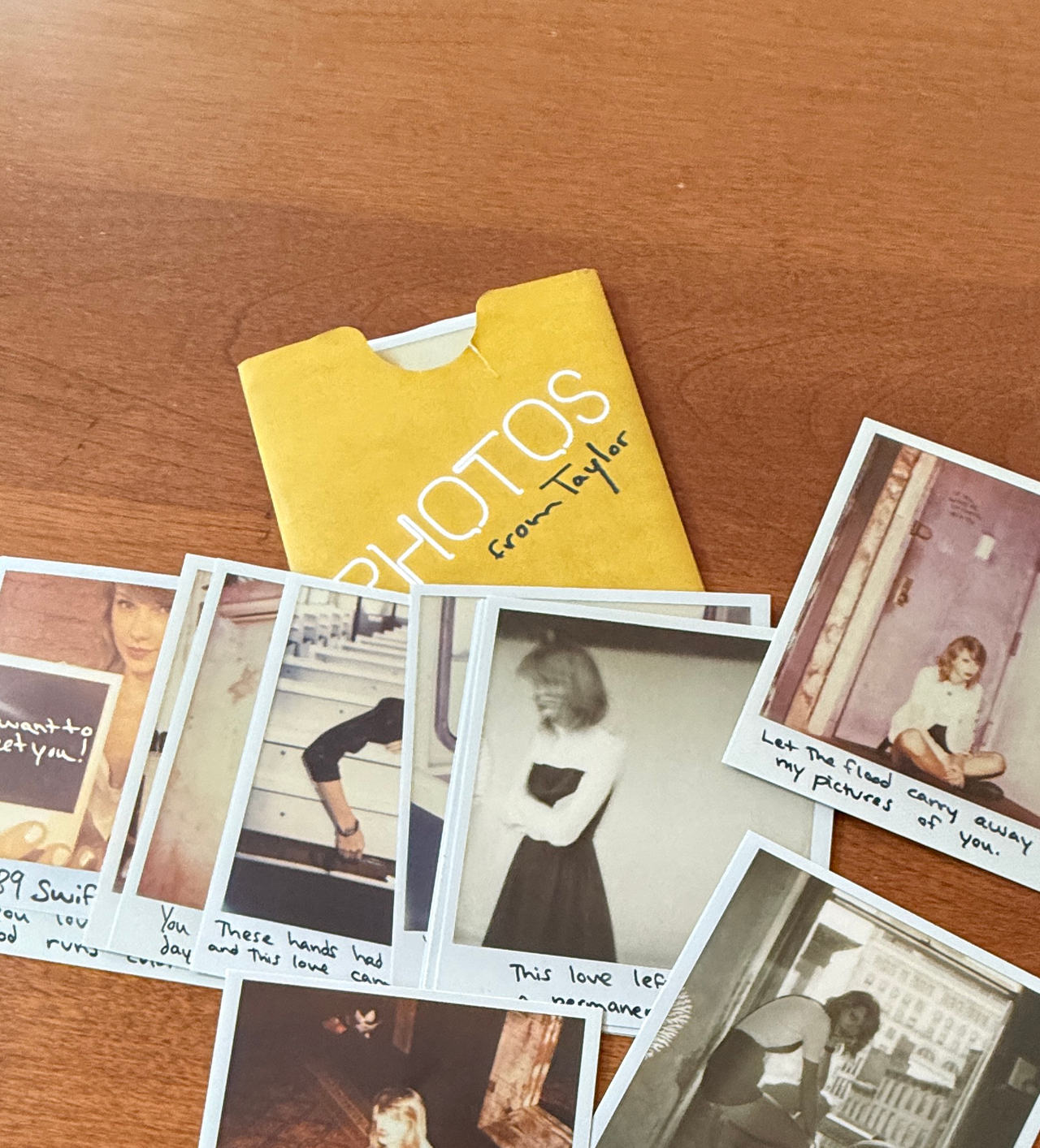 Taylor Swift 1989 Deluxe Edition Polaroids
