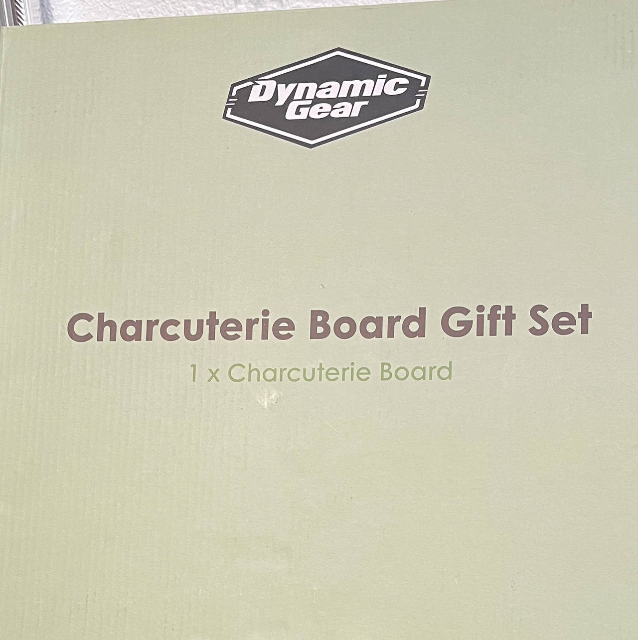 Dynamic Gear Bamboo Charcuterie Board Gift Set