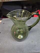 Blenko Green Glass Pitcher - Image 2