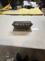 Park Sherman Vintage Brass Roller Desk Calendar - Image 1
