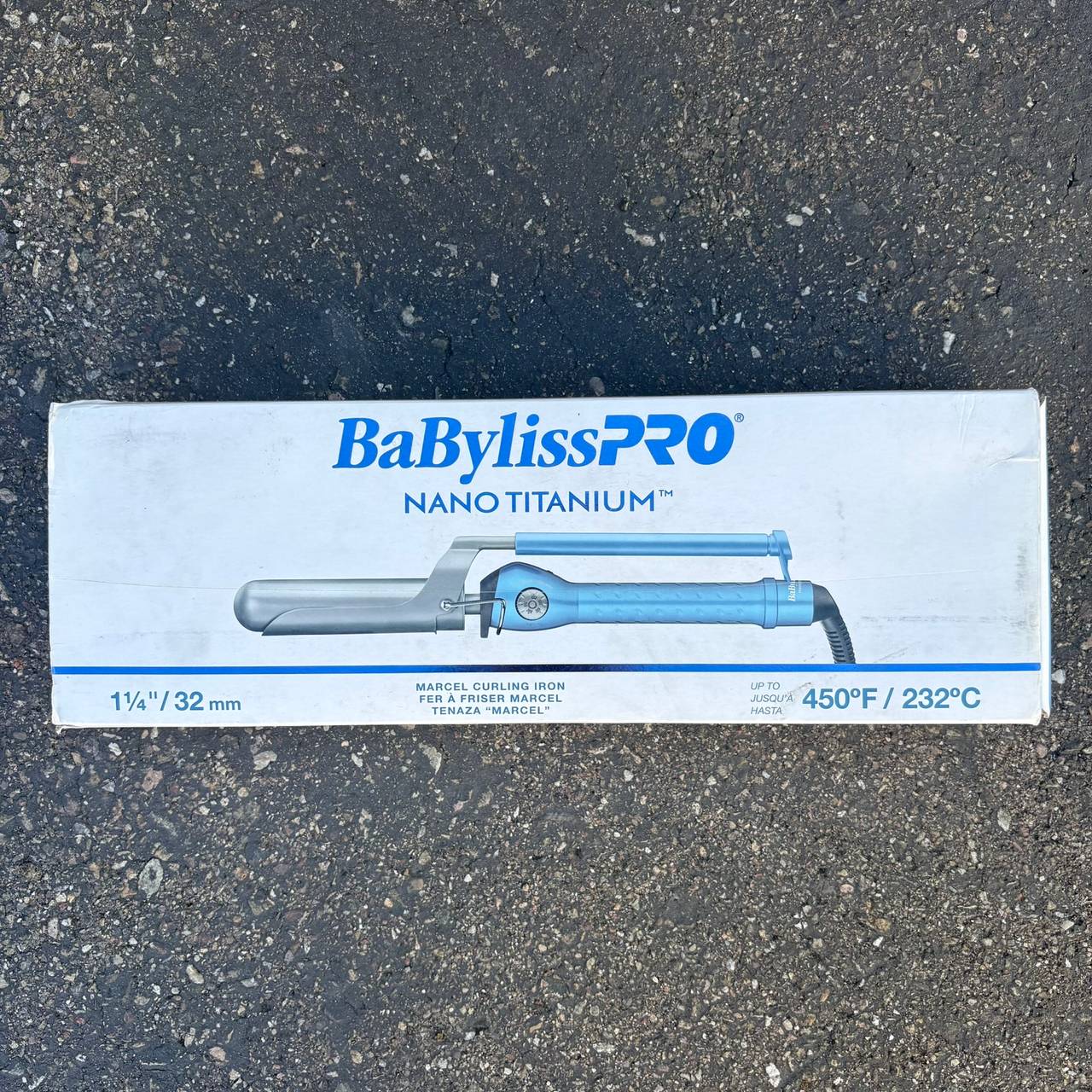 BaBylissPRO Nano Titanium Marcel Curling Iron 1-1/4"