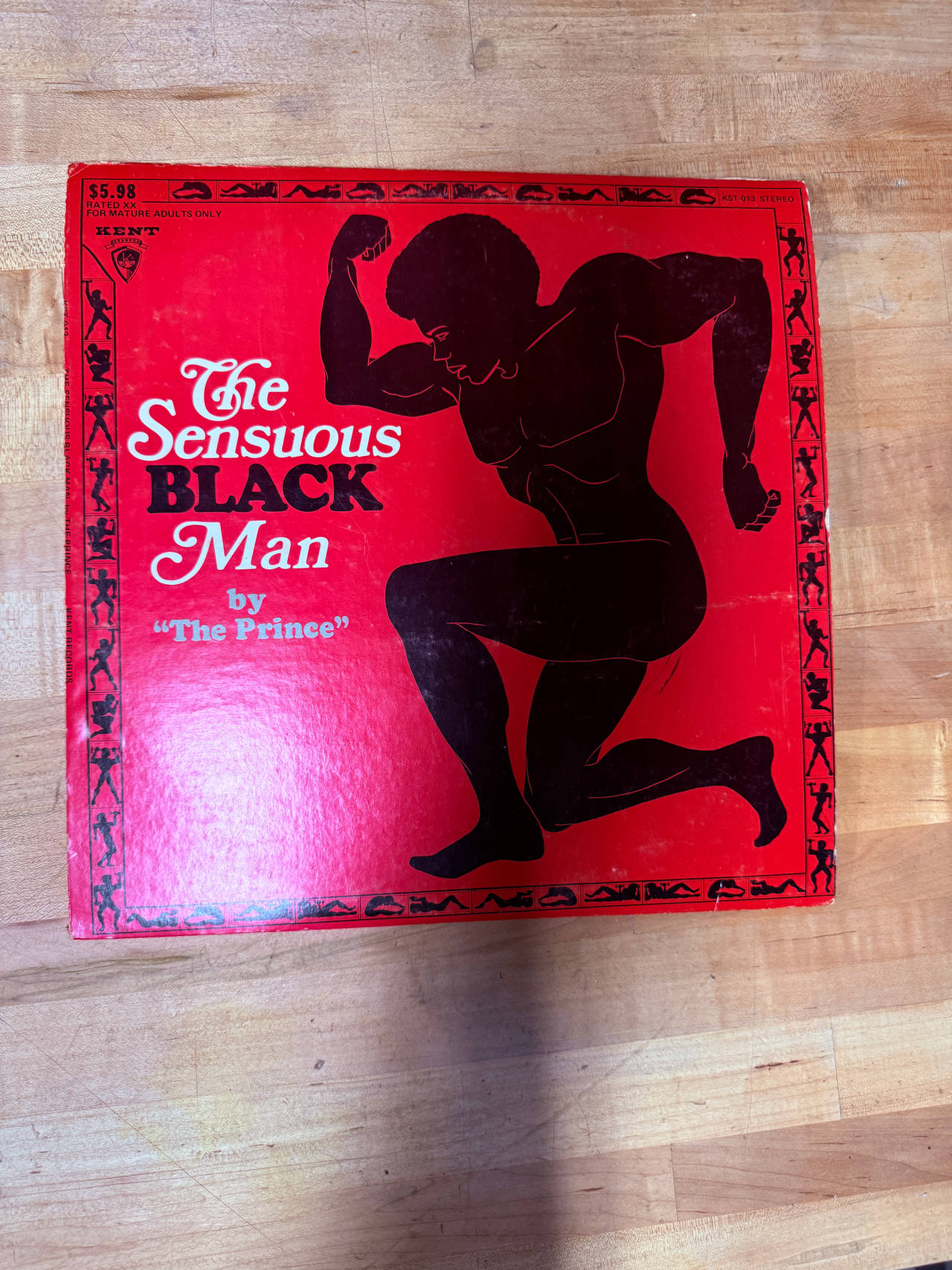 The Sensuous Black Man by "The Prince" Vinyl LP