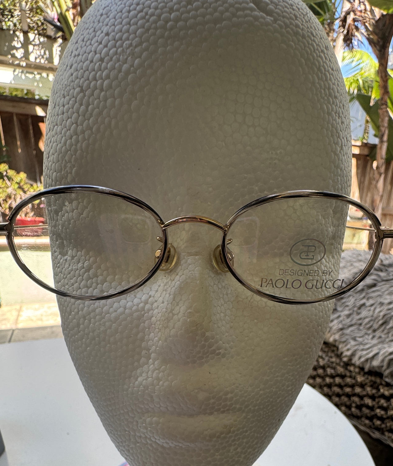 Paolo Gucci Vintage Oval Eyeglasses