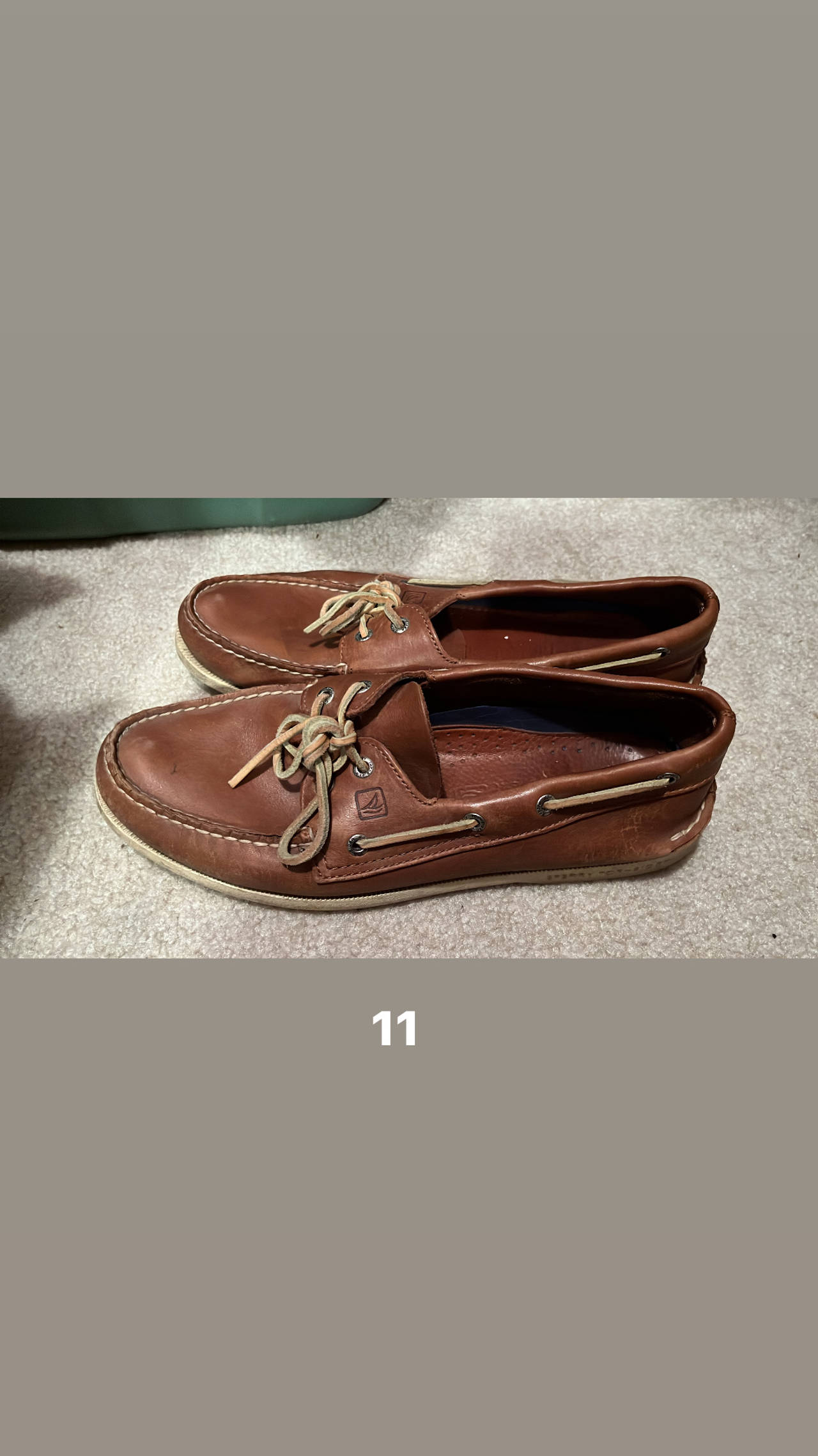 Sperry Authentic Original Boat Shoe size 11