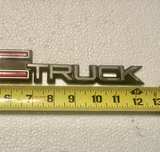 GMC Truck Tailgate Emblem Badge From 1993 GMC Sierra 1500 Tailgate - Image 2