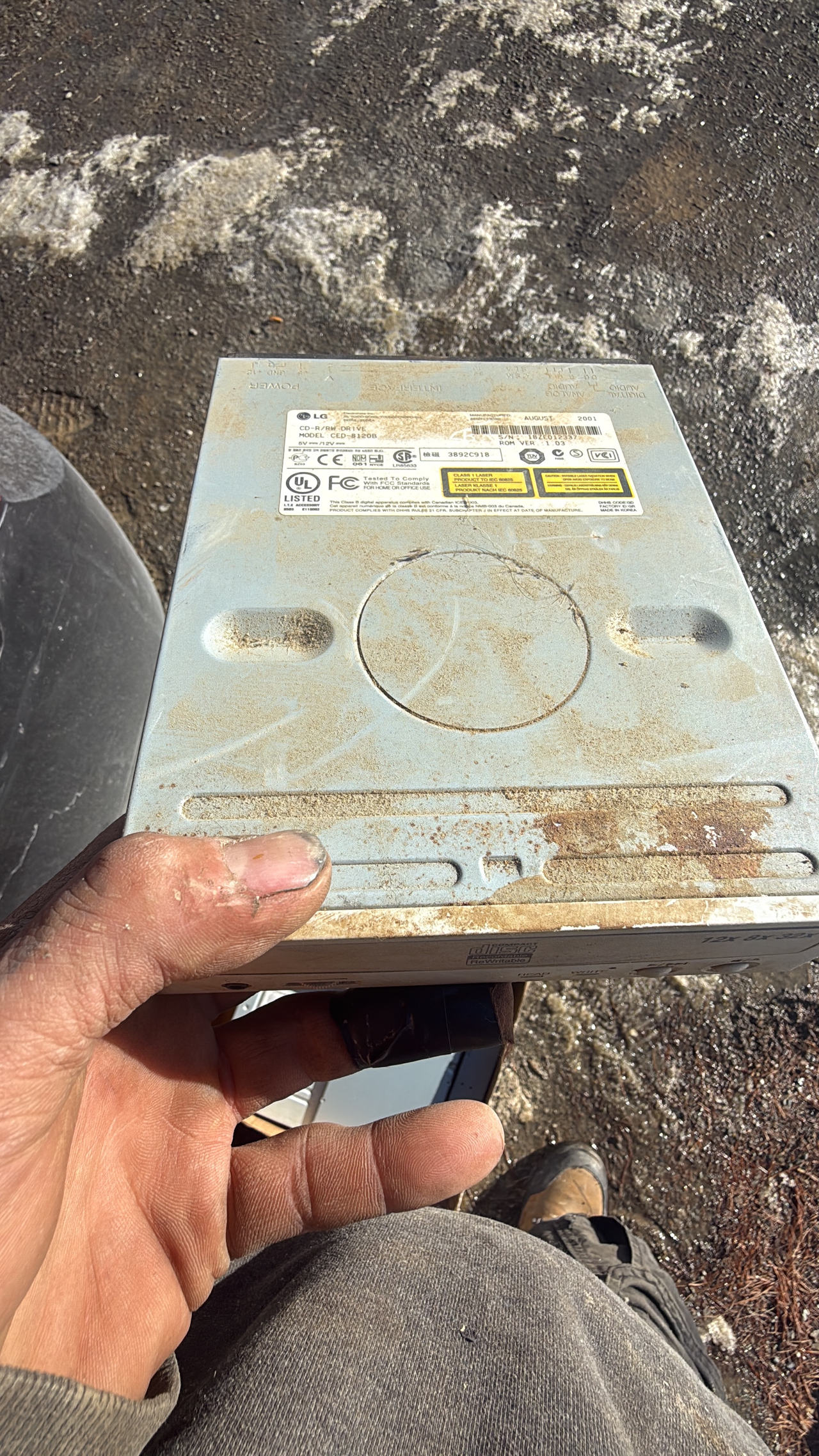 LG GCR-8523B 52x Internal CD-ROM Drive