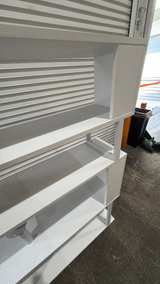 Modern 4-Tier S-Shaped Geometric Bookshelf - Image 5