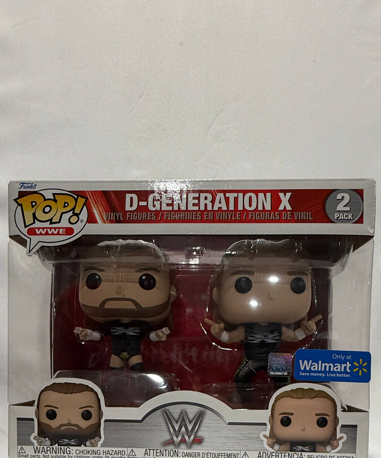 Funko Pop! WWE D-Generation X Triple H & Shawn Michaels 2-Pack Walmart Exclusive