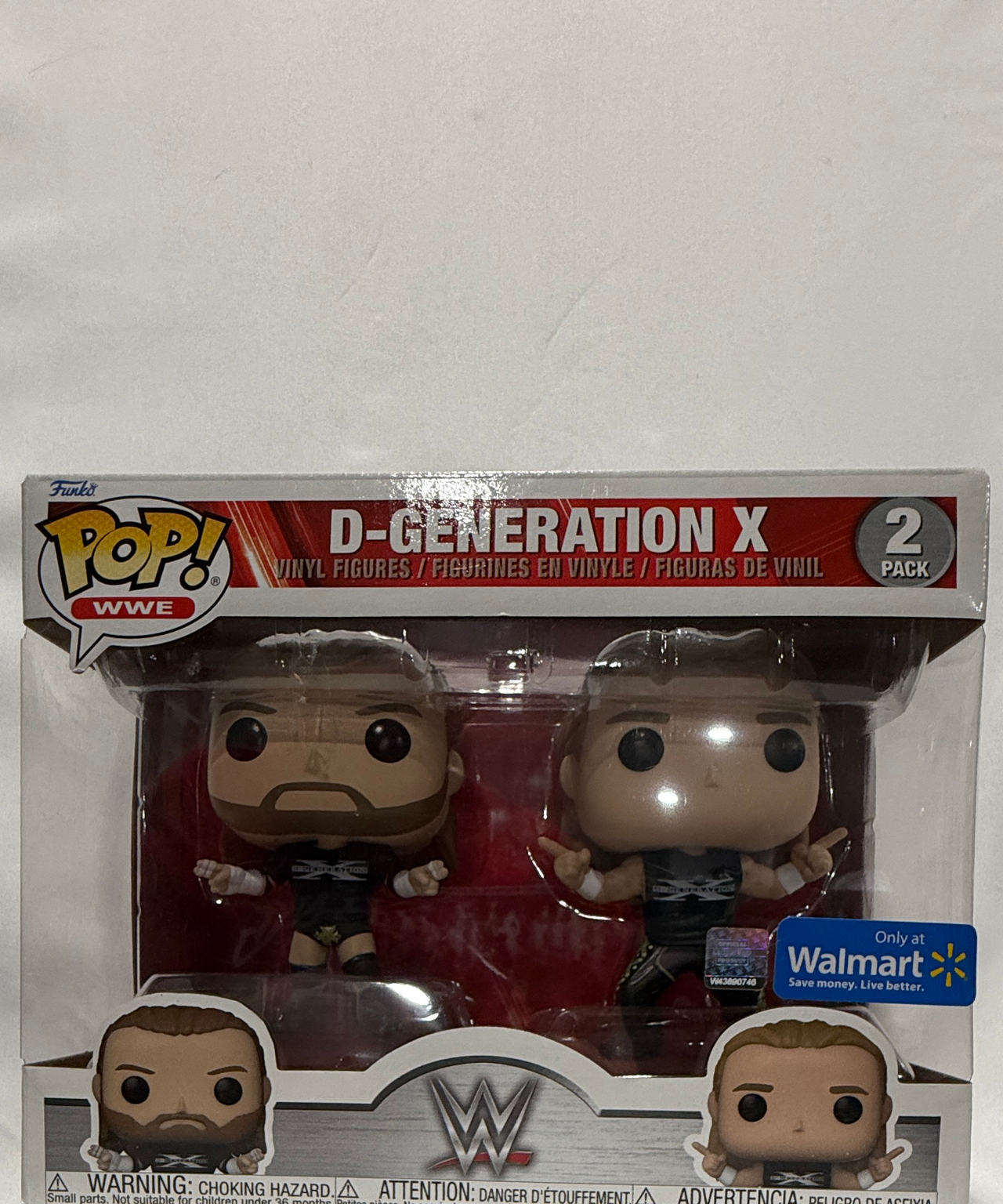 Funko Pop! WWE D-Generation X Triple H & Shawn Michaels 2-Pack Walmart Exclusive