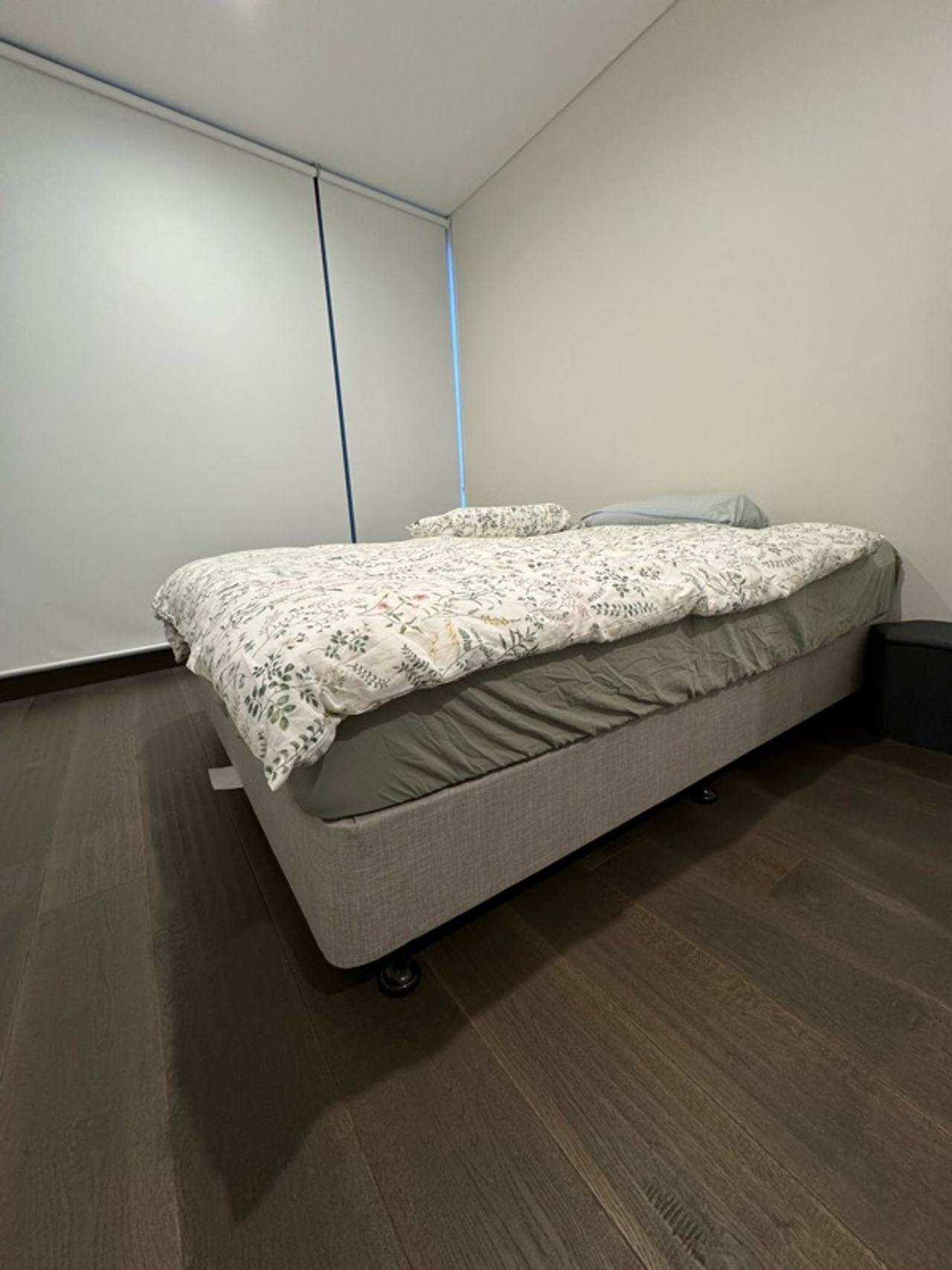 Fantastic Furniture Halifax Queen Bed Base Grey