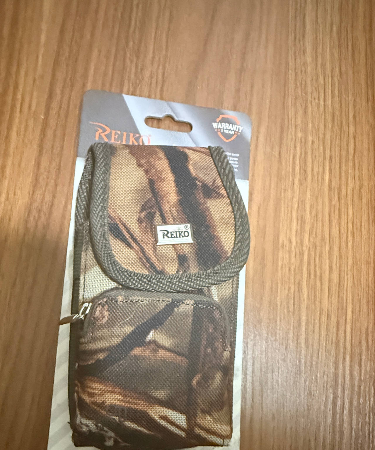 Reiko Camouflage Rugged Nylon Phone Pouch