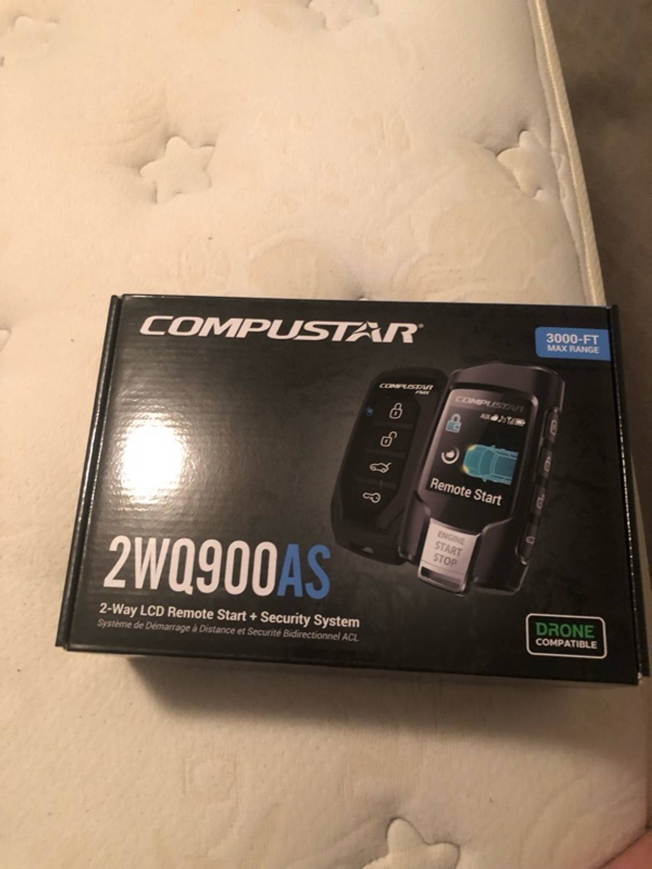 Compustar CS2WQ900-AS 2-Way LCD Remote Start & Security System