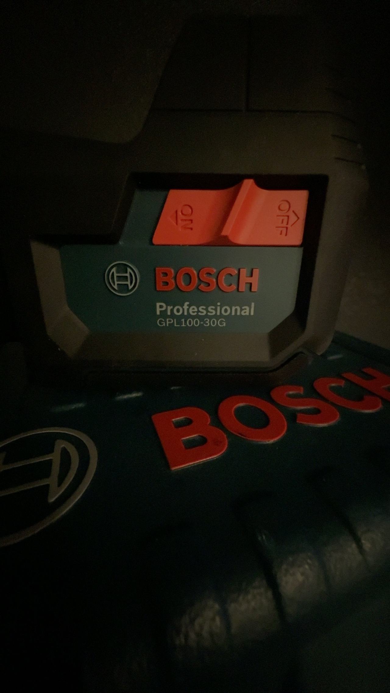 Bosch GPL100-30G Green Dry Point Laser