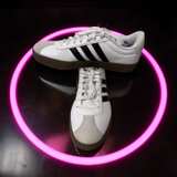 adidas VL Court 2.0 White Black Gum - Image 5