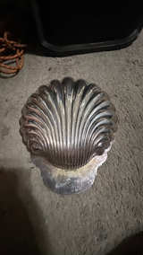 Silver Shell Wall-Mounted Holy Water Font - Image 2