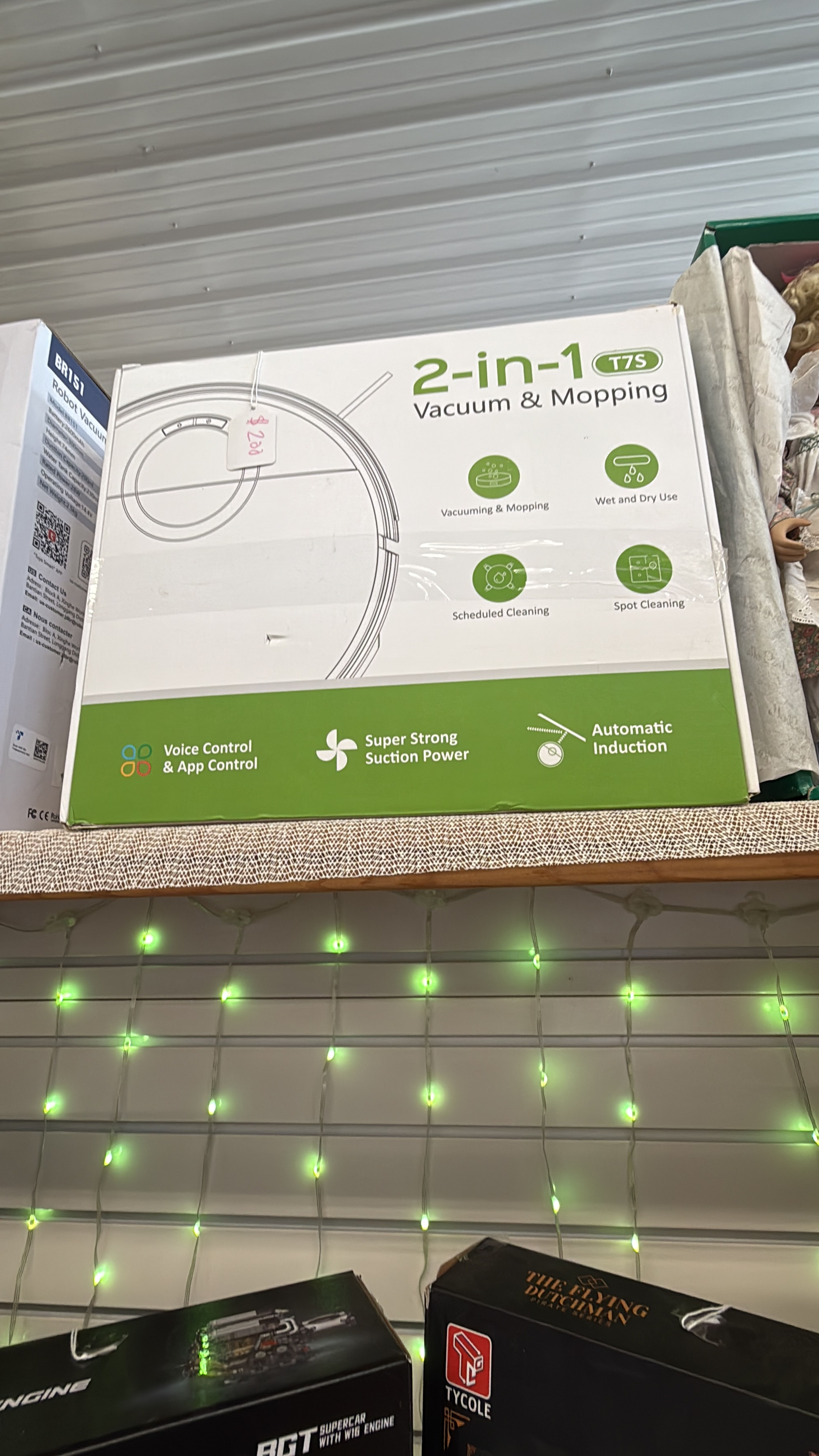 2-in-1 Vacuum & Mopping Robot