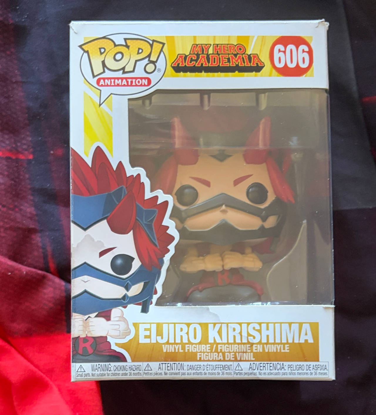 Funko Pop! Animation: My Hero Academia - Eijiro Kirishima #606
