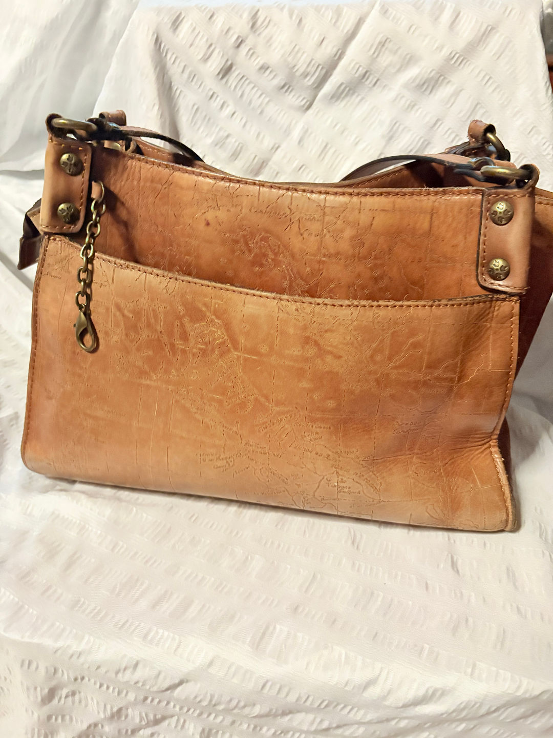Patricia Nash, Leather Shoulder Bag