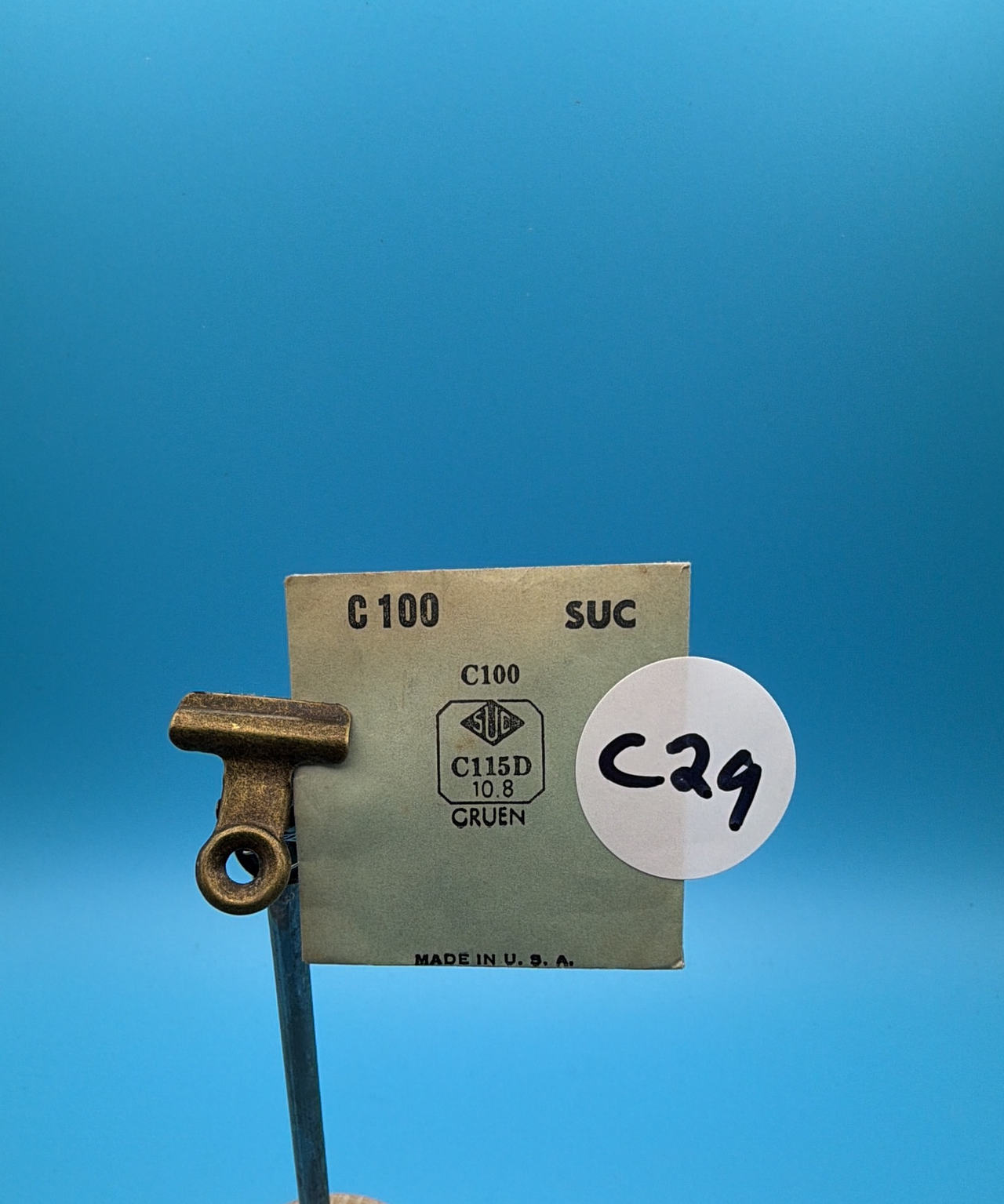 SUC C100 Watch Crystal for Gruen C115D 10.8