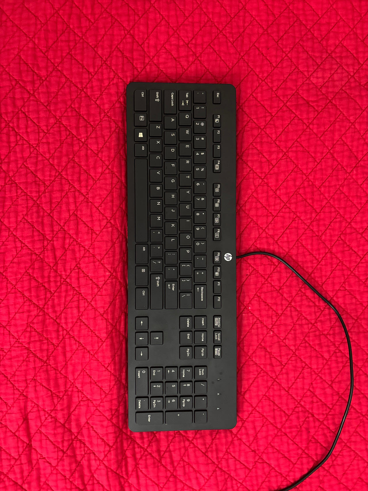 HP USB Wired Keyboard