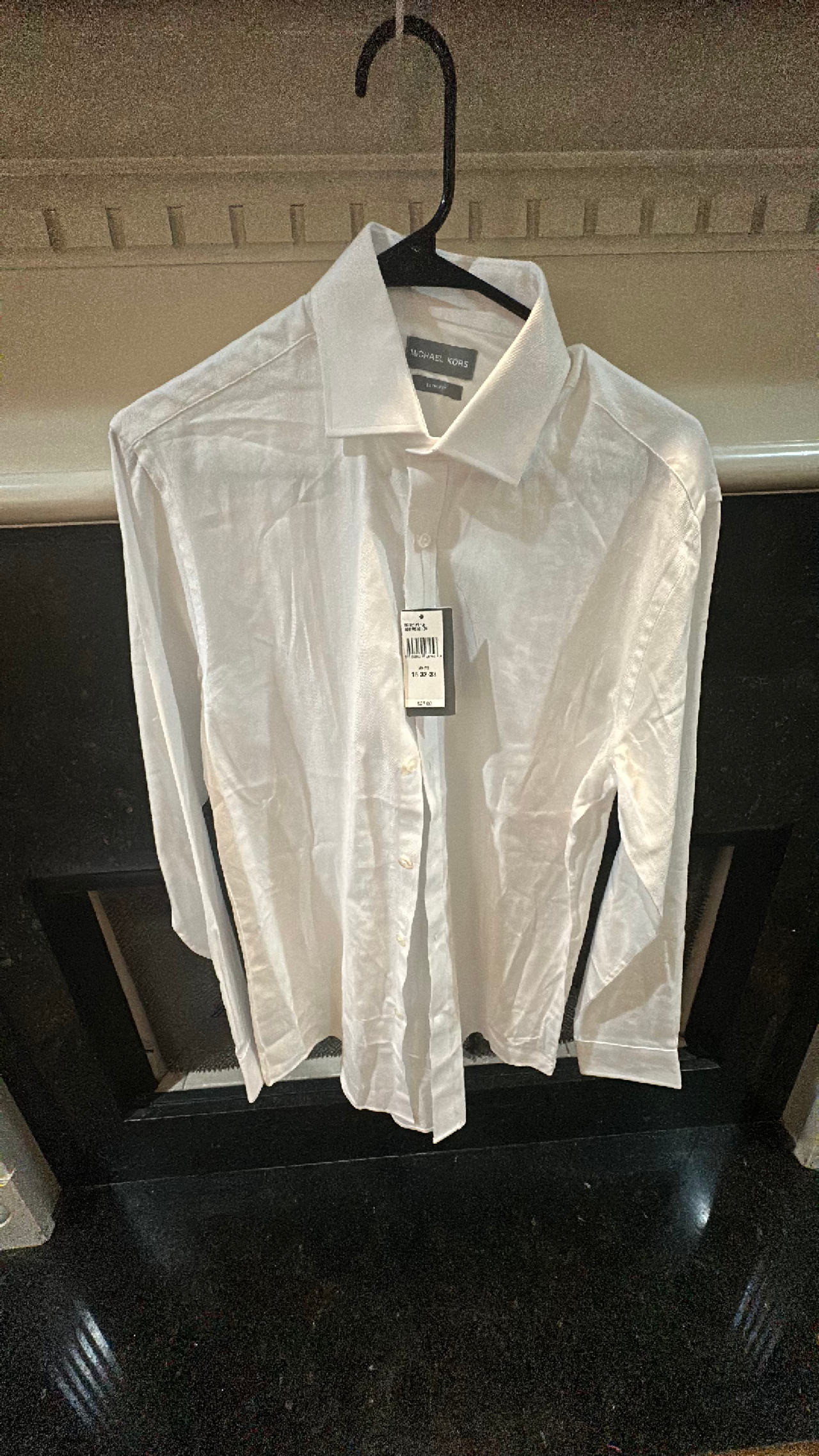 Michael Kors Men's Dress Shirt Size Medium 15 32/33