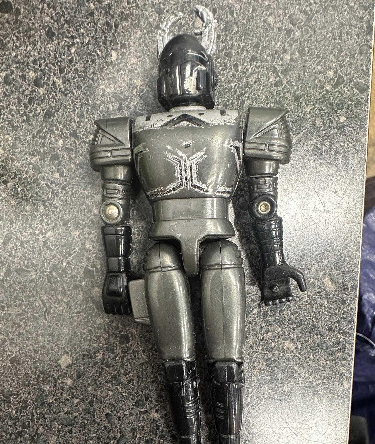 Beetleborg METALLIX sector cycle action figure vtg 90s