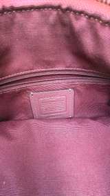 Coach Pebble Leather Prairie Satchel Bag - Image 5