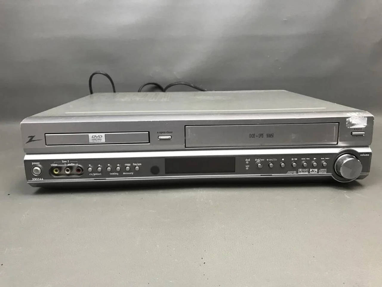 Zenith XBS344 DVD/VCR Combo Player