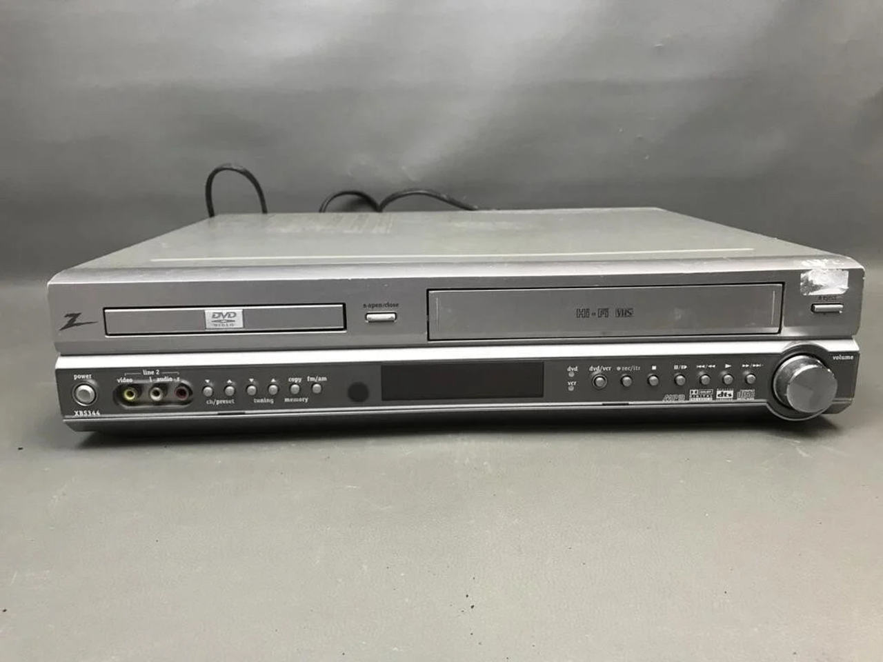 Zenith XBS344 DVD/VCR Combo Player