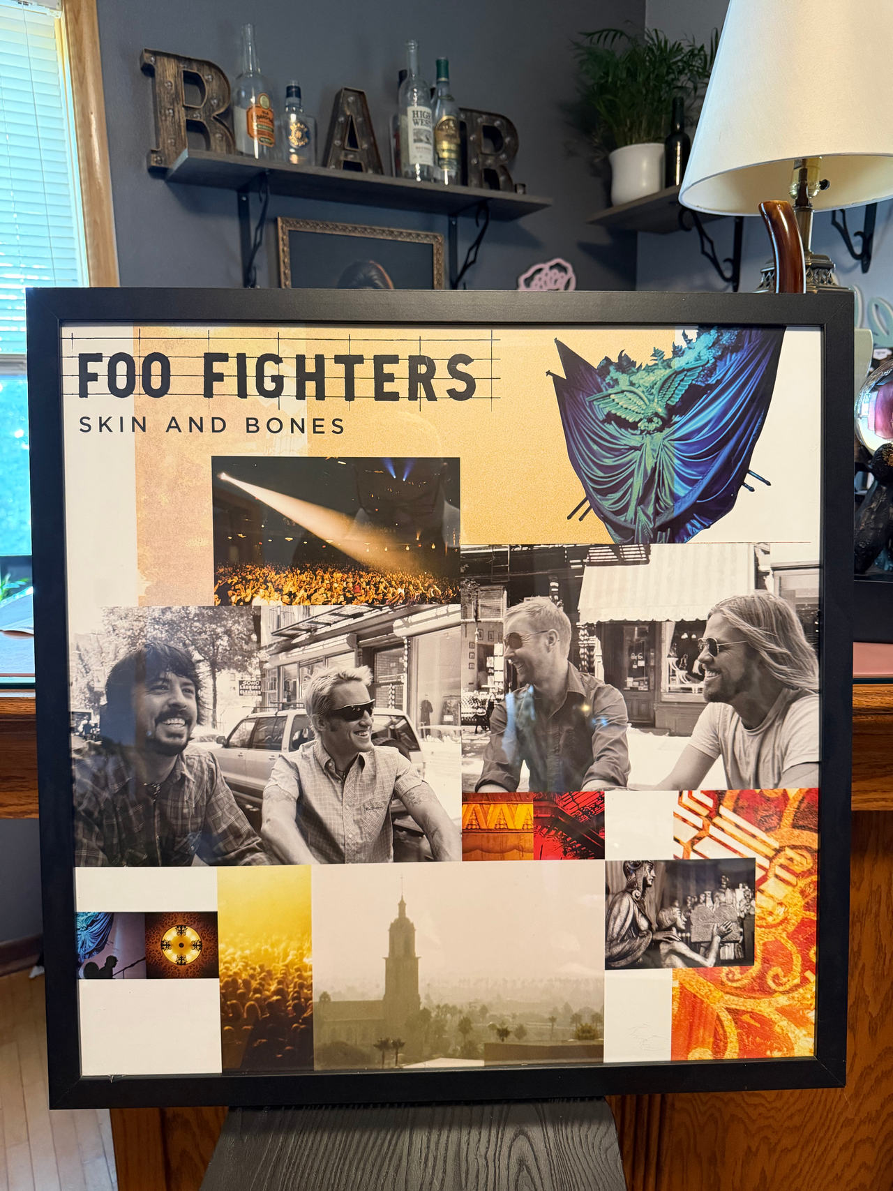 Foo Fighters Framed Photo Collage Wall Art