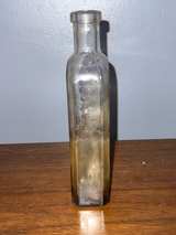 Antique Sloan's Liniment Glass Bottle 1890s Cork Top - Image 2