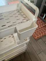 **MUST GO**
4-Tier Rolling Utility/Storage Cart White - Image 2