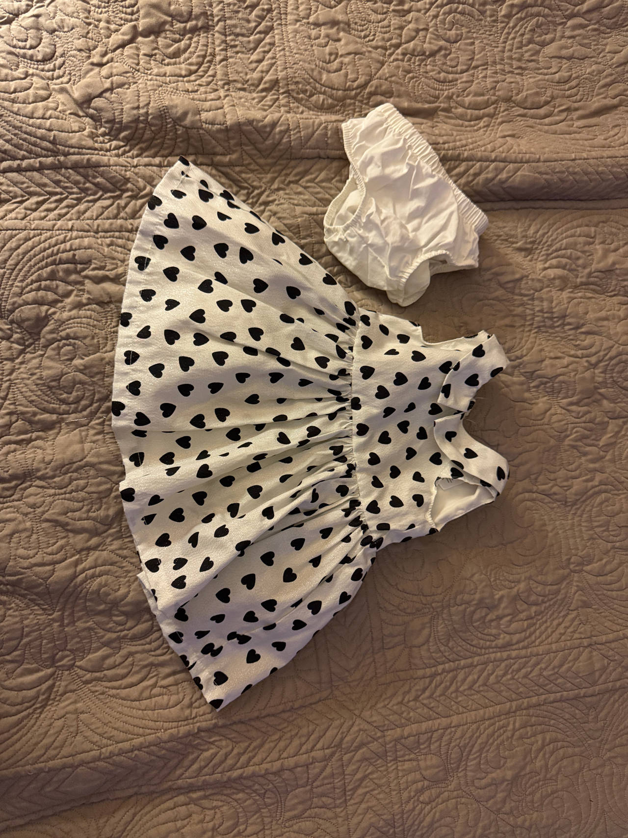 Baby Girl Dress with Bloomers