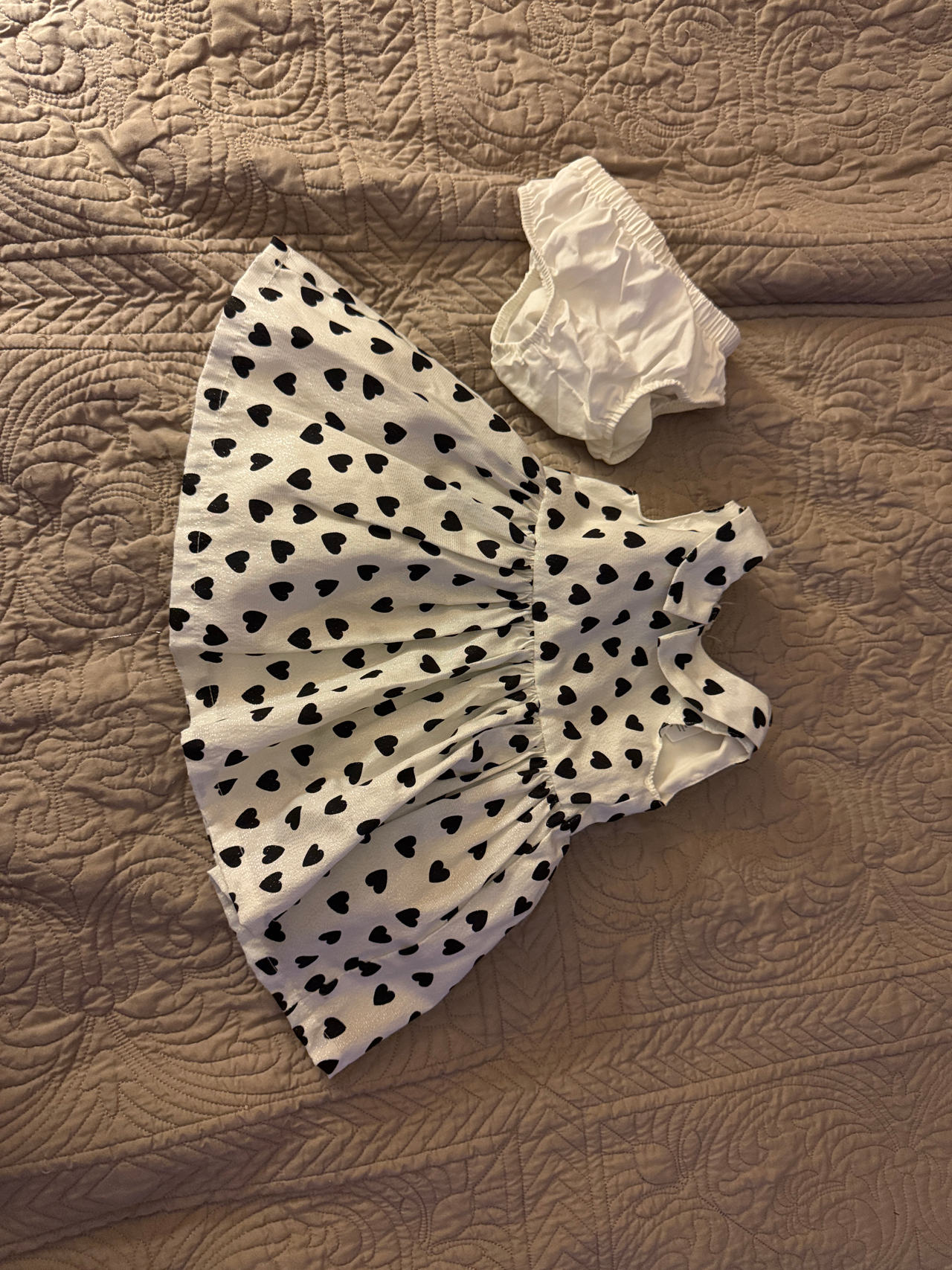 Baby Girl Dress with Bloomers