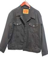 Levi's Men's Trucker Standard Fit Jacket Black Size XL - Image 3