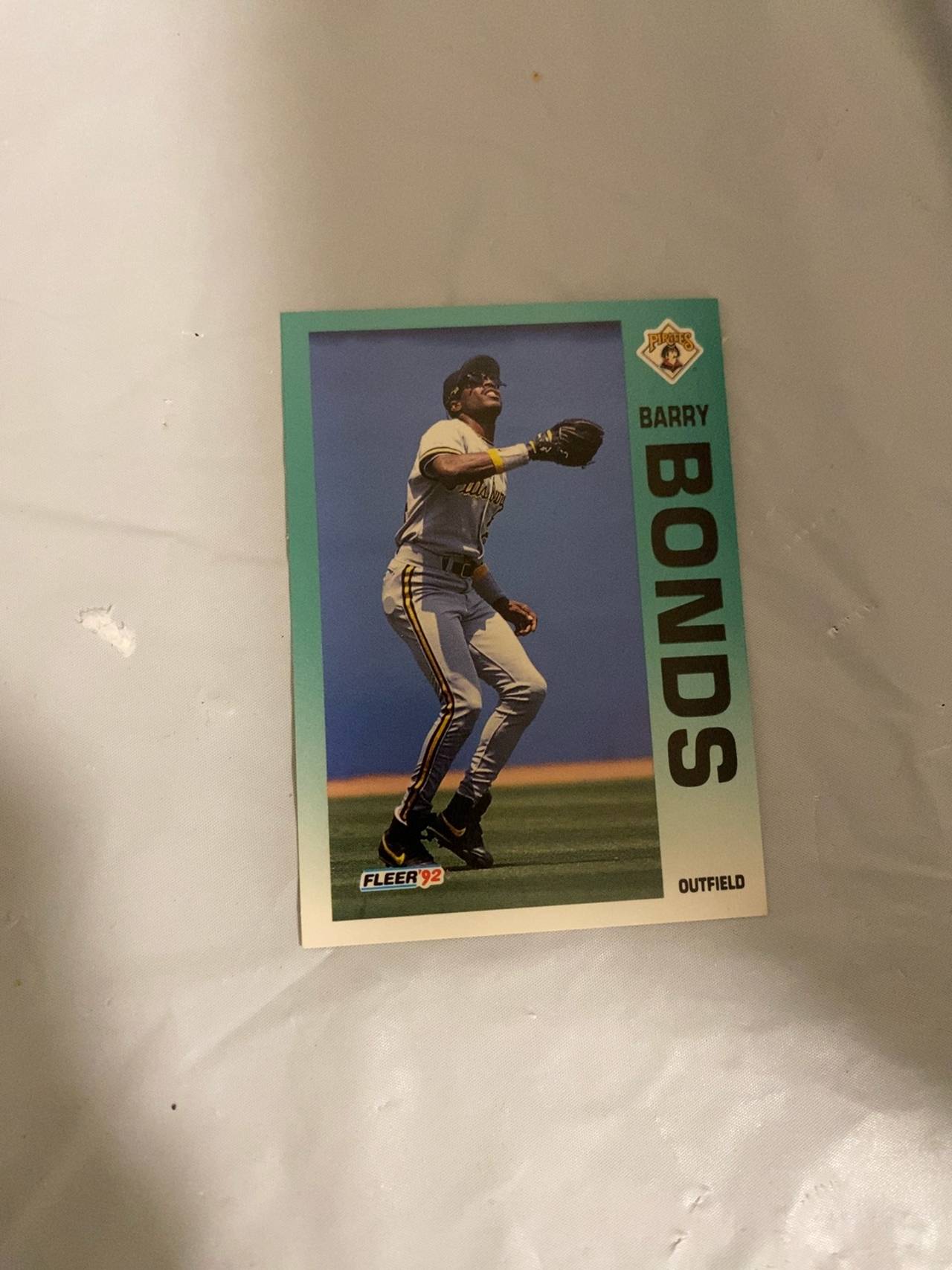 Fleer Barry Bonds 1992 #550 Baseball Card
