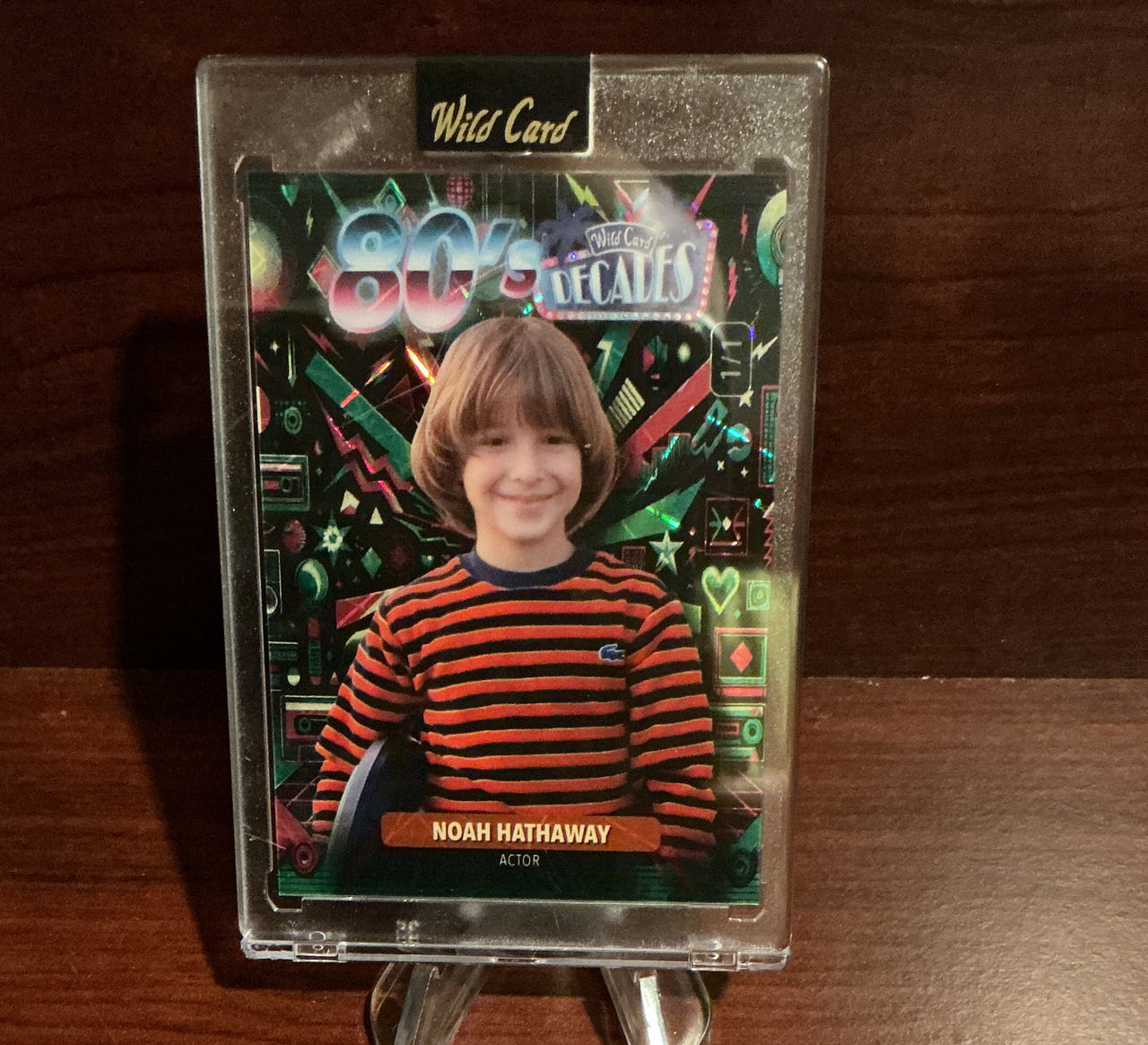 Wild Card 80's Decades Noah Hathaway 1/1 Trading Card