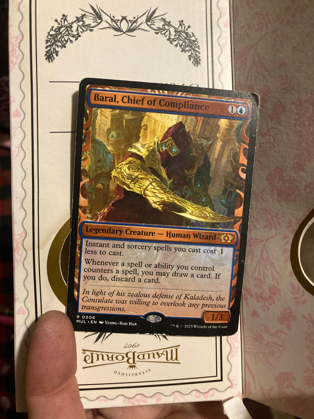 Baral, Chief of Compliance