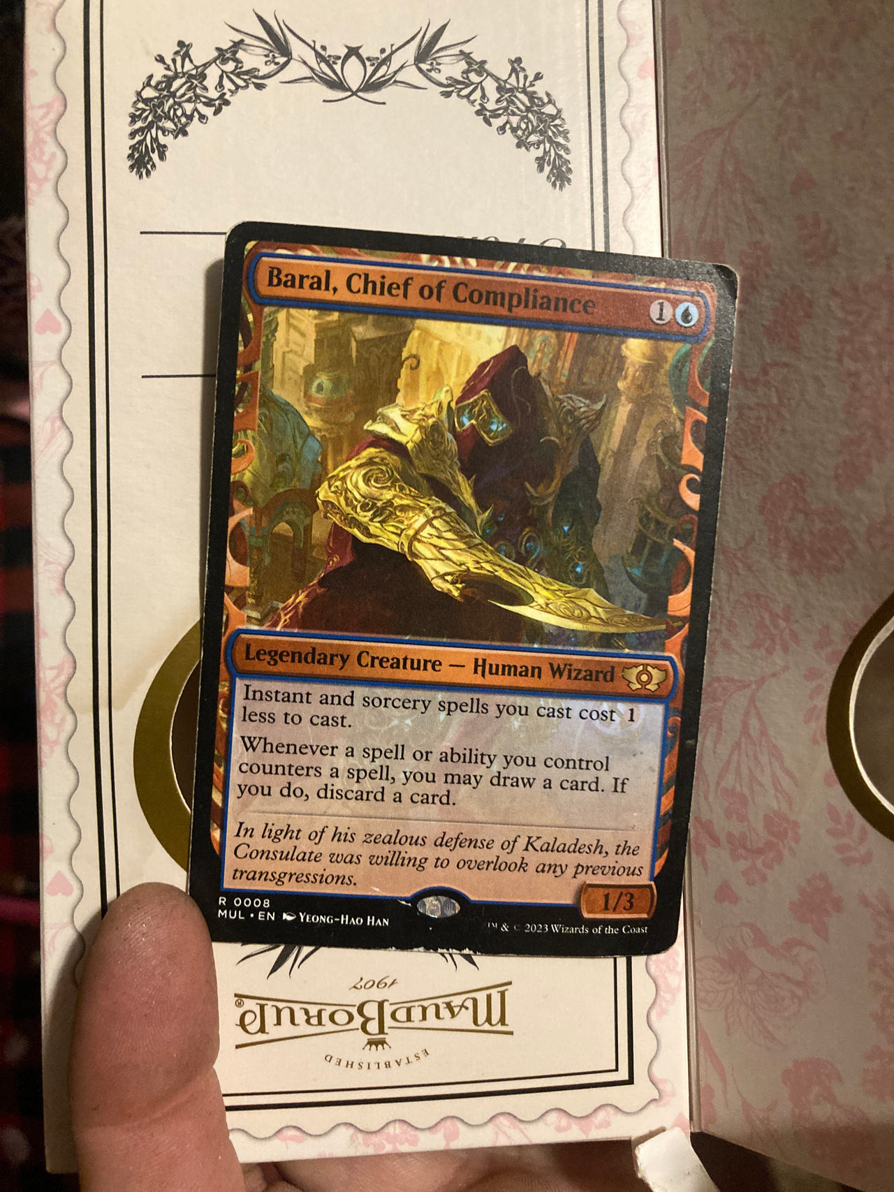 Baral, Chief of Compliance