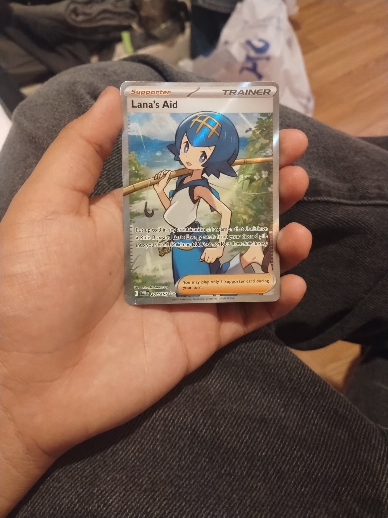 Pokémon TCG Lana's Aid Twilight Masquerade 207/167