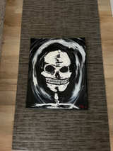 Original Skull Painting - Image 1