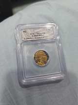 ICG Genuine Buffalo Nickel Ruthenium & Gold 1 of 500 - Image 2