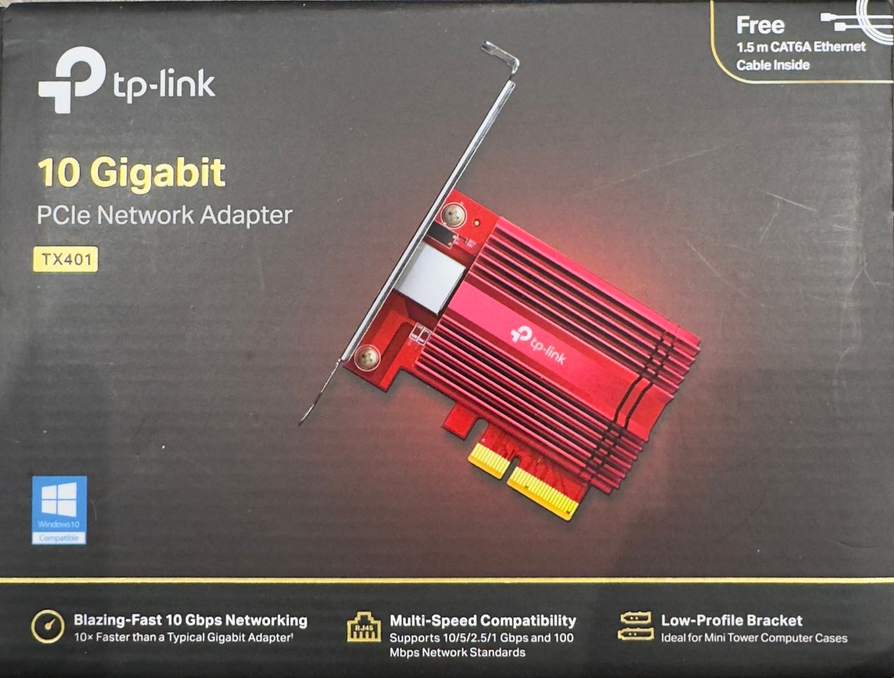 TP-Link 10 Gigabit PCIe Network Adapter